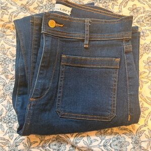 LOFT Indigo Denim Jeans